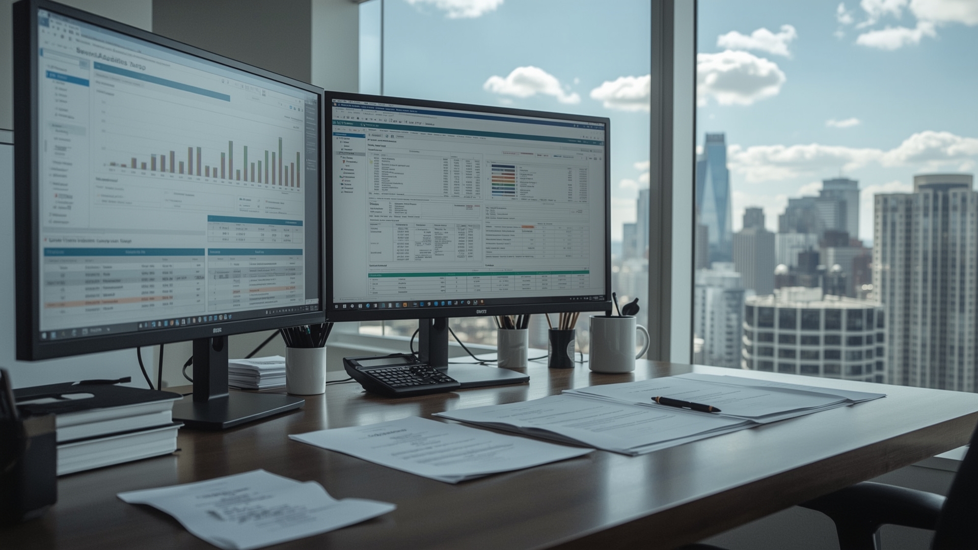 Équipe d'audit financier professionnelle